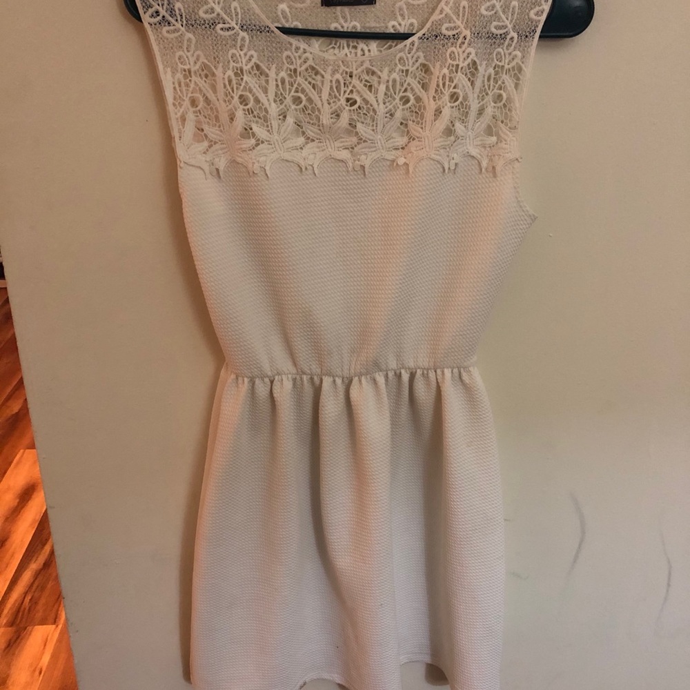 White summer dress